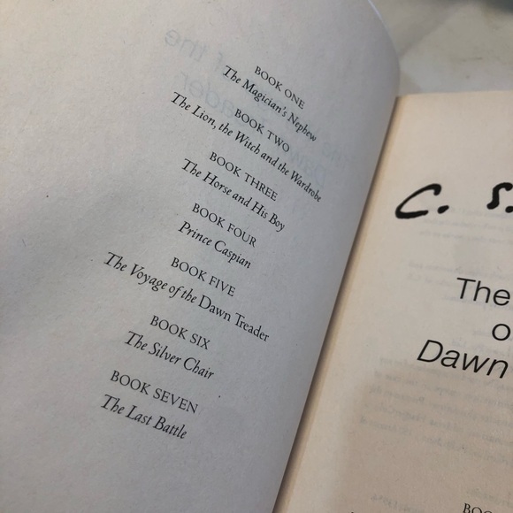Chronicles of Narnia Box Set : 6 Books in series by C.S. Lewis - Original Novels - Picture 8 of 11